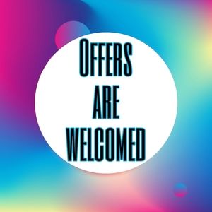 Offers Are Welcomed!